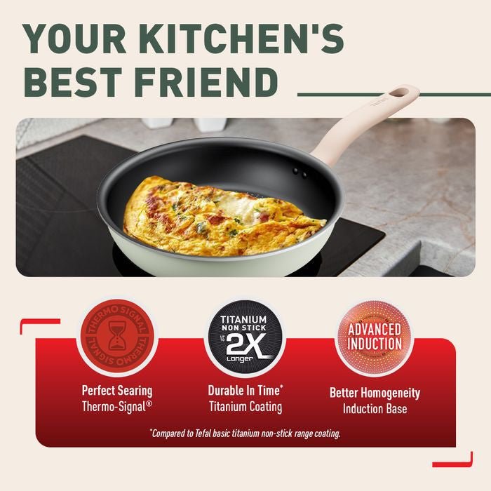 Tefal G17904 Cookware SO Matcha Frypan 24cm | TBM Online