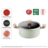 Tefal G17946 So Matcha IH Stewpot With Lid 24cm | TBM Online