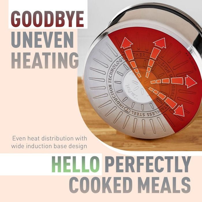 TEFAL G7371795 Opti' Space Multipot Non Stick Cookware 16cm | TBM Online
