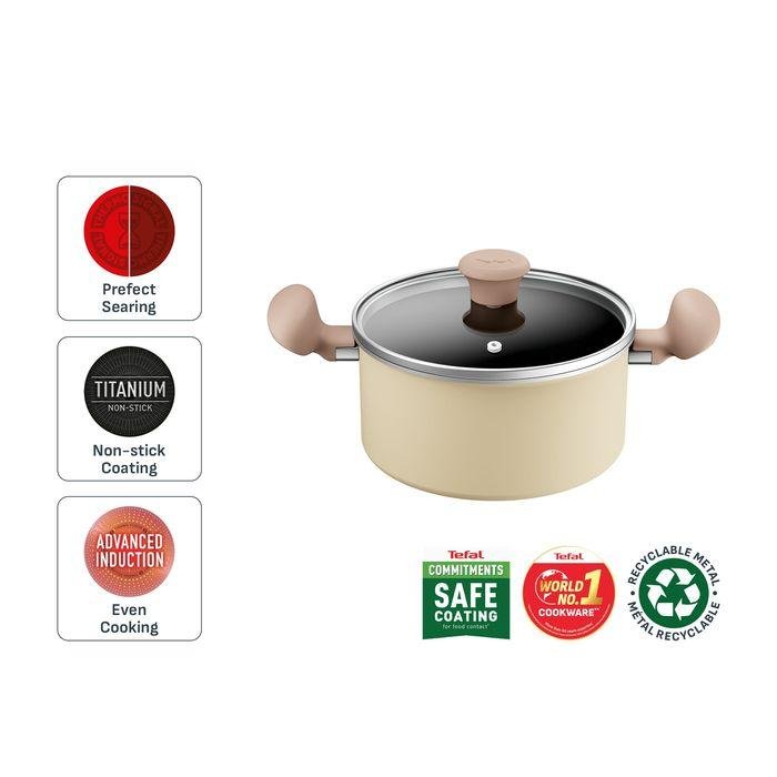 Tefal H04944 Cookware Daisy Stewpot 20cm | TBM Online