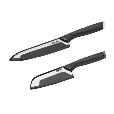 Tefal K221S244 Comfort Knives 2 pcs Set (Santoku 12cm + Chef Knife 15cm) | TBM Online