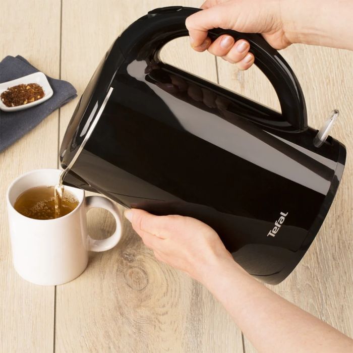 Tefal KO2608 Kettle Safe Tea To Touch 1.7L Black | TBM Online