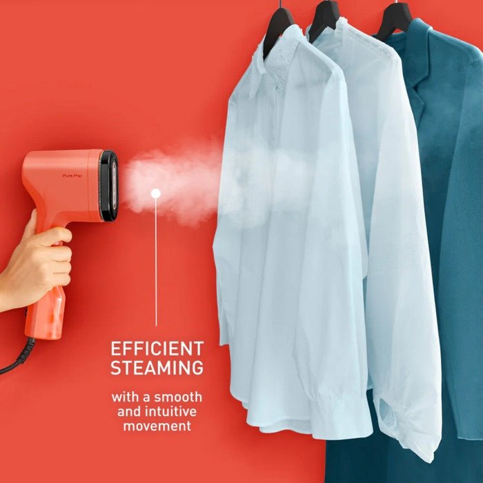 Tefal DT2022 Garment Steamer Steam Brush Pure Pop Coral Red | TBM Online