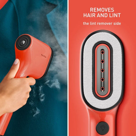 Tefal DT2022 Garment Steamer Steam Brush Pure Pop Coral Red | TBM Online