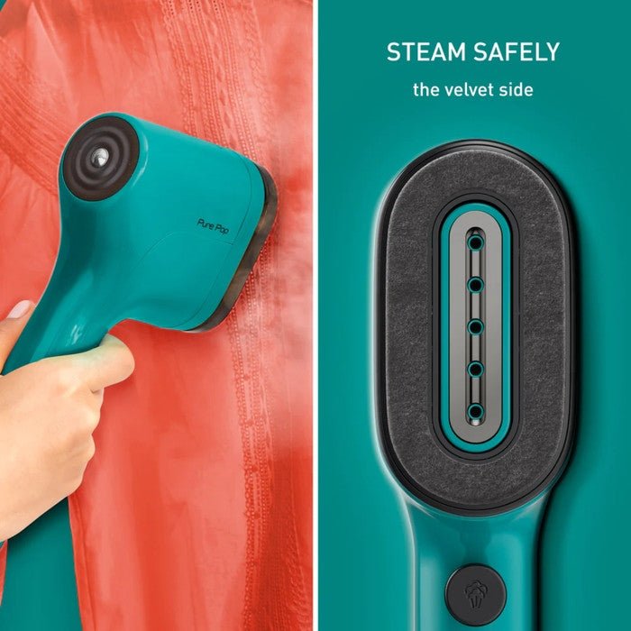 Tefal DT2024 Garment Steamer Steam Brush Pure Pop Teal Green | TBM Online