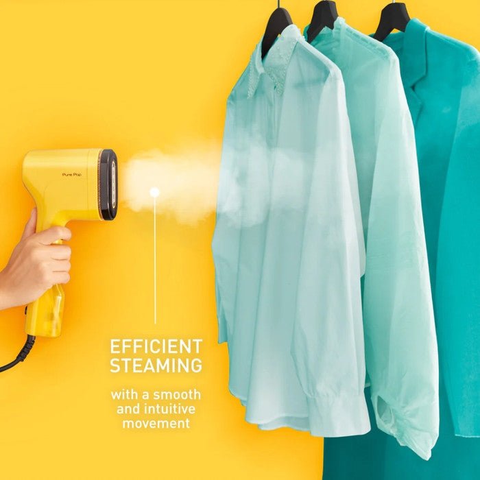 Tefal DT2026 Garment Steamer Steam Brush Pure Pop Sunshine Yellow | TBM Online