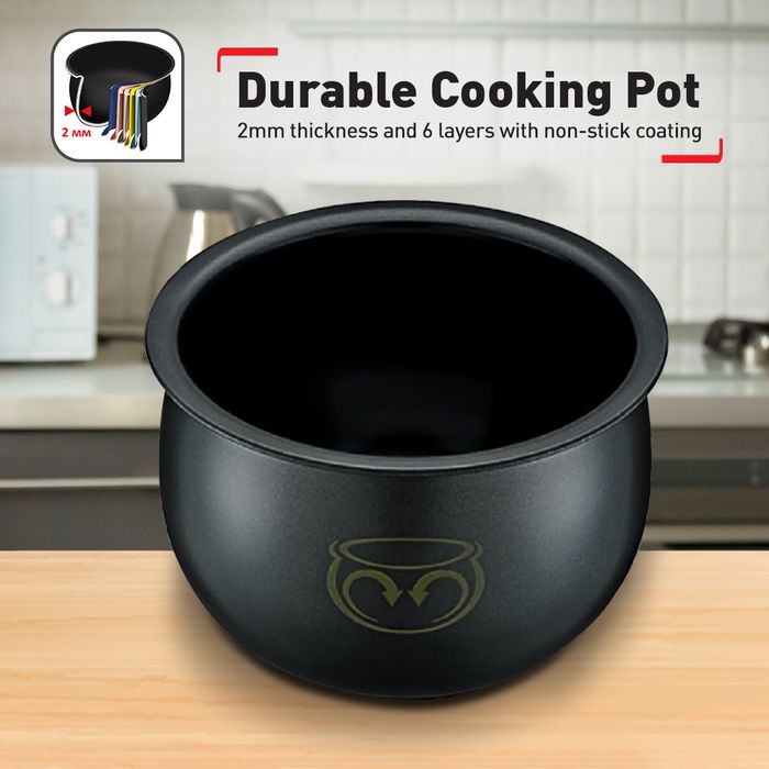 Tefal RK6011 Rice Cooker Mini Spherical 0.7L | TBM Online