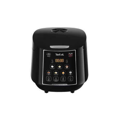 Tefal Easy Rice Max Rice Cooker (1.8L) + Daisy Fry Pan 28cm + Bradshaw Spoon + Slotted Angle Spatula + Wok Spatula | TBM Online