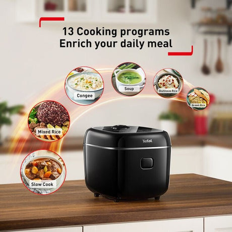 Tefal RK7778 Rice Cooker Delirice Max Fuzzy Logic 1.8L | TBM Online