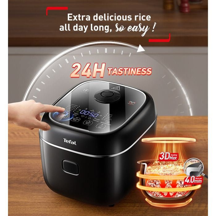 Tefal RK7778 Rice Cooker Delirice Max Fuzzy Logic 1.8L | TBM Online