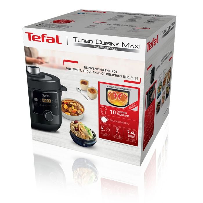 Tefal CY7778 Multicooker Turbo Cuisine Maxi 7.6L | TBM Online