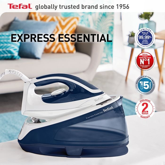 Tefal SV6116 Steam Iron Generator Express Easy | TBM Online
