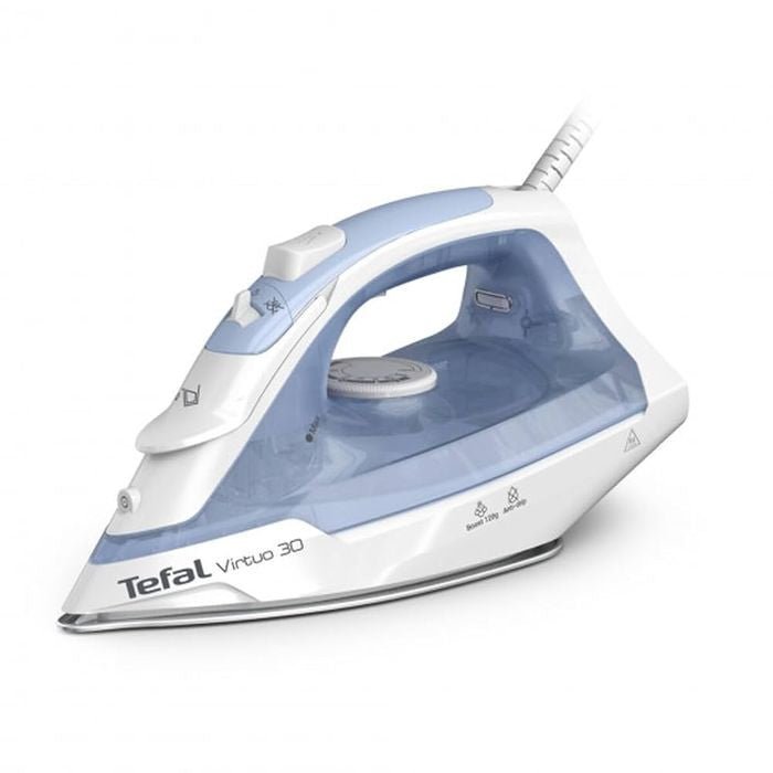 Tefal FV2C41 Steam Iron Virtuo 30 Calm Blue | TBM Online