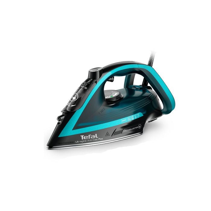 Tefal FV5847 Steam Iron Ultraglide Plus Auto Off Steam Boost 5 Steam Settings Sanitize | TBM Online