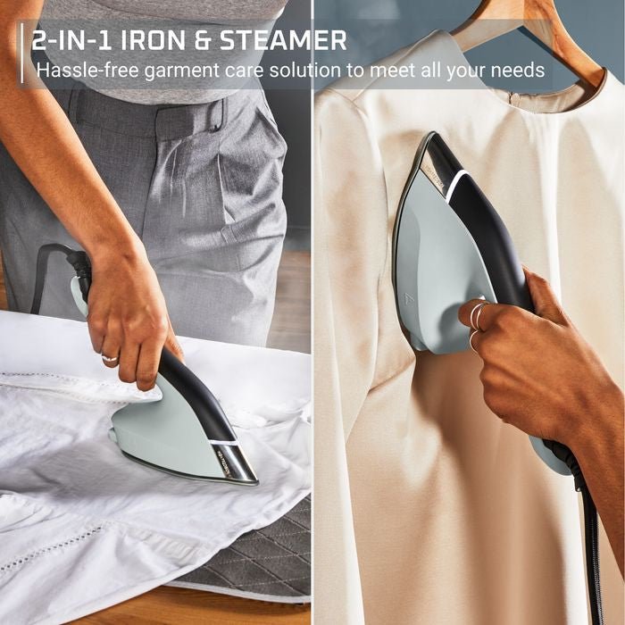 Tefal JF4033 Duo Power 2 - in - 1 Steam Iron And Clothes Steamer | TBM Online