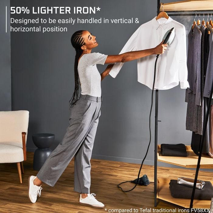 Tefal JF4033 Duo Power 2 - in - 1 Steam Iron And Clothes Steamer | TBM Online