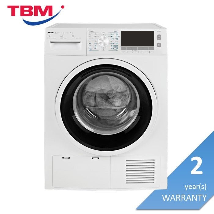 Teka TKS 850C Free Standing Condenser Dryer 8.0kg | TBM Online