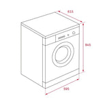 Teka TKS 850C Free Standing Condenser Dryer 8.0kg | TBM Online