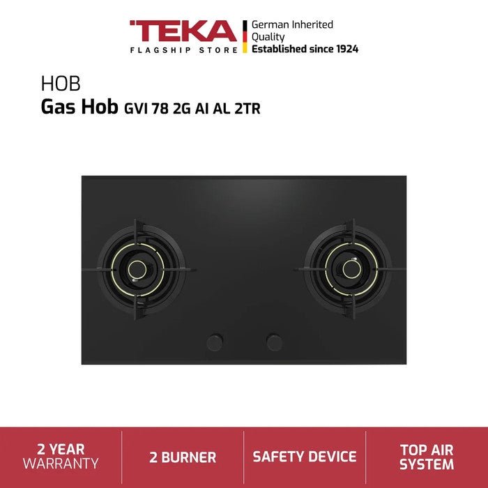 Teka GVI 78 2G AI AL 2TR Gas Hob 2 Burners | TBM Online