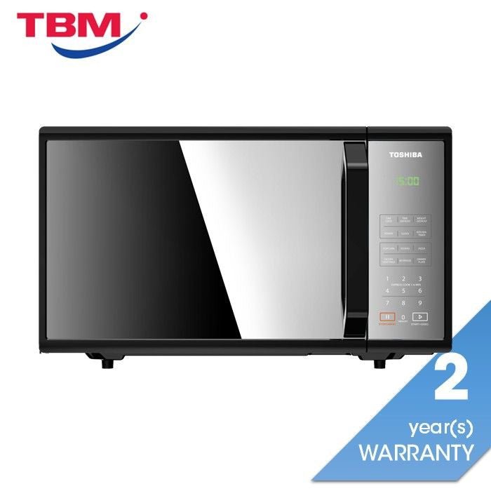Toshiba MM - EM25PF(BM) Microwave Oven Touch Mirror 25.0L | TBM Online