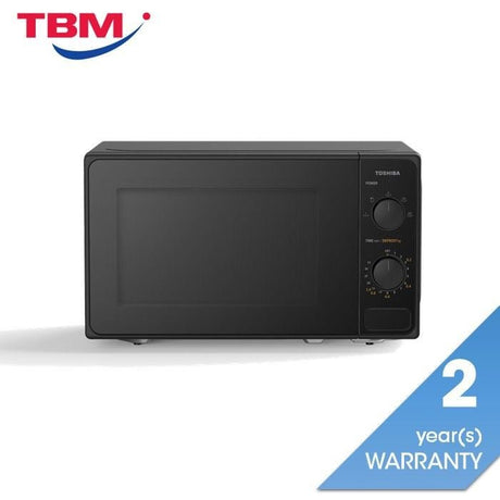 Toshiba MM2 - MM20PF(BK) Solo Dial Microwave Oven 20.0L Black | TBM Online