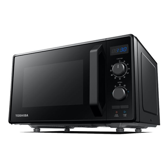 Toshiba MW2 - AG24PF(BK) Microwave Oven 24L With Grill Function Black | TBM Online