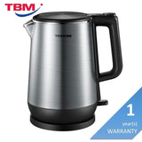 Toshiba KT-17DR1NMY Jug Kettle 1.7L Cool Touch SS | TBM Online