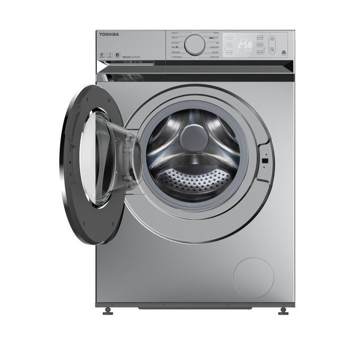 Toshiba TW - BL115A2M(SS) Front Load Washer Inverter 10.5kg Silver | TBM Online