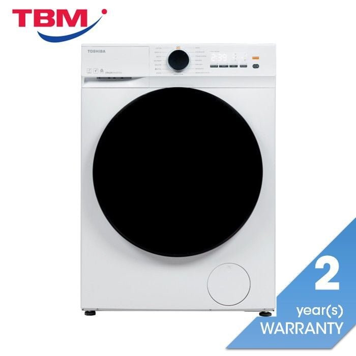 Toshiba TW - E70BUT21UWM(WW) Front Load Washer 7.0kg | TBM Online