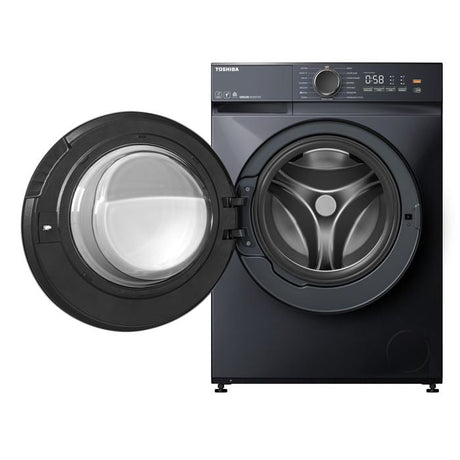 Toshiba TW - T21BU105UWM(MG) Front Load Washer 9.5kg Inverter Grey | TBM Online