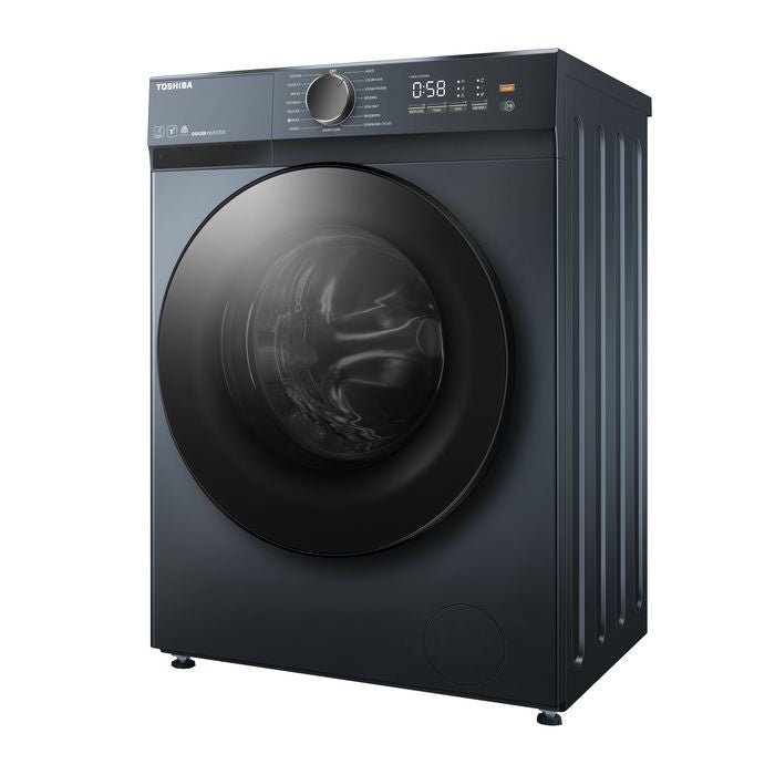 Toshiba TW - T21BU105UWM(MG) Front Load Washer 9.5kg Inverter Grey | TBM Online
