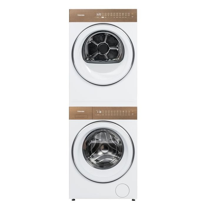 Toshiba TW - T37BZP115MWM(WT) Front Load Washer Japandi Aesthetics Matter 10.5kg | TBM Online