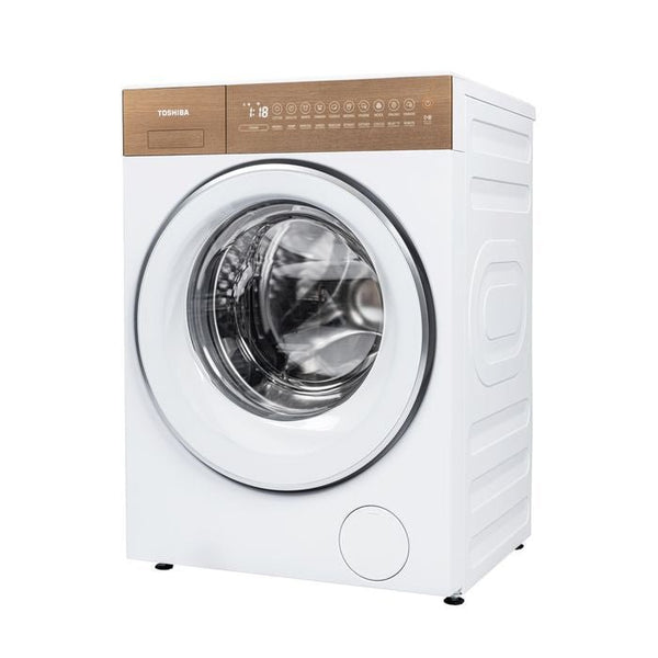 Toshiba TW - T37BZP115MWM(WT) Front Load Washer Japandi Aesthetics Matter 10.5kg | TBM Online