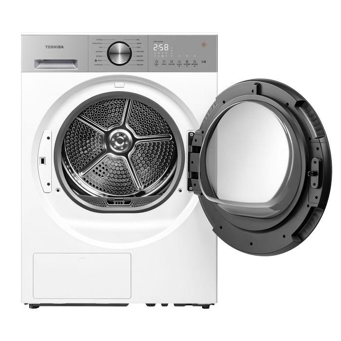 Toshiba TD-T33B120HWM(WS) 11.0kg Heat Pump Dryer Inverter White Silver | TBM Online