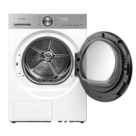 Toshiba TD-T33B120HWM(WS) 11.0kg Heat Pump Dryer Inverter White Silver | TBM Online