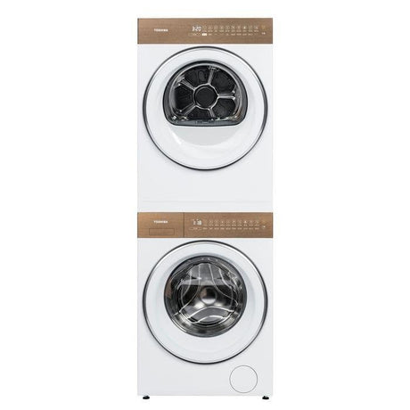 Toshiba TD-T37BS100HWM(WT) 9.0kg Japandi Heat Pump UV Dryer | TBM Online