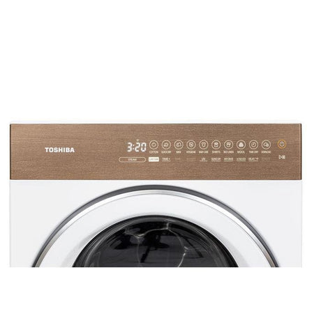 Toshiba TD-T37BS100HWM(WT) 9.0kg Japandi Heat Pump UV Dryer | TBM Online
