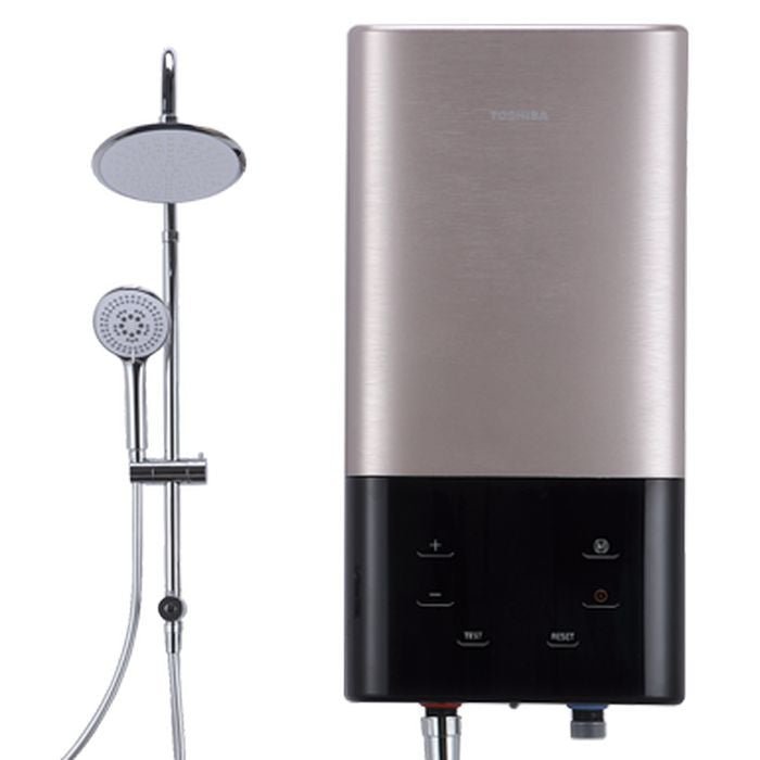 Toshiba TWH - 38EXPMY(G) Home Shower DC Pump With Rain Shower Gold | TBM Online