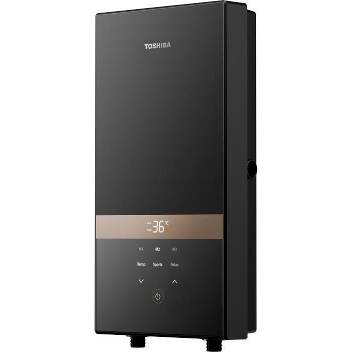Toshiba TWH - 45EMC1PMY(K) - RS Instant Electric Water Heater With Pump & Rain Shower 4.5kWh | TBM Online
