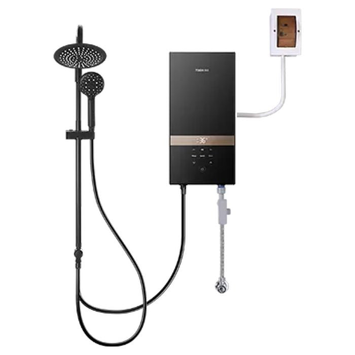 Toshiba TWH - 45EMC1PMY(K) - RS Instant Electric Water Heater With Pump & Rain Shower 4.5kWh | TBM Online