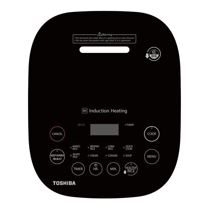 Toshiba RC - 10IRPMY IH Digital Low Sugar Rice Cooker 1.0L | TBM Online