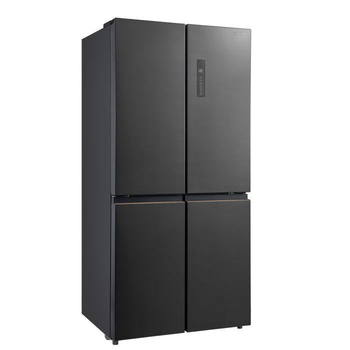 Toshiba GR-RF531WI-PMY(60E) G530L 4 Doors Fridge French Door Inverter Andes Grey | TBM Online