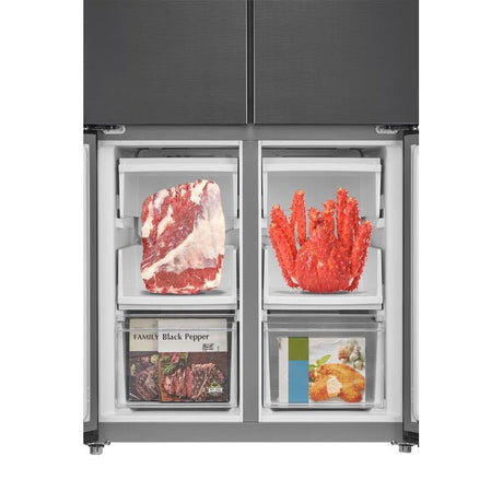 Toshiba GR - RF531WI - PMY(60E) 4 Door Fridge 530L Inverter Andes Grey | TBM Online