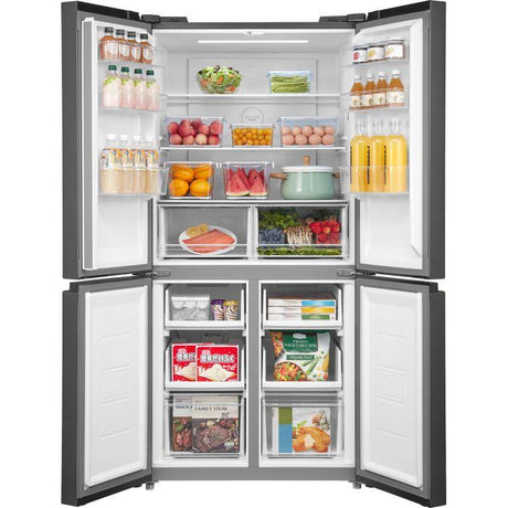 Toshiba GR-RF531WI-PMY(60E) G530L 4 Doors Fridge French Door Inverter Andes Grey | TBM Online