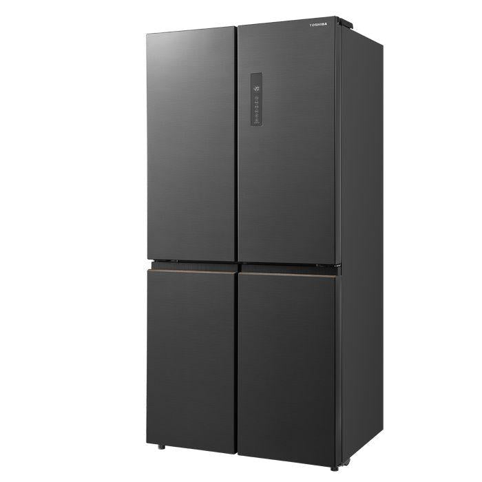 Toshiba GR-RF531WI-PMY(60E) G530L 4 Doors Fridge French Door Inverter Andes Grey | TBM Online