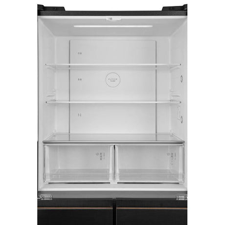 Toshiba GR-RF531WI-PMY(60E) G530L 4 Doors Fridge French Door Inverter Andes Grey | TBM Online