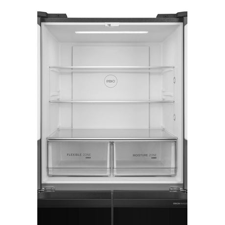 Toshiba GR - RF611WI - PGY(22) 4 Doors Fridge 530L Dual Inverter Black Glass | TBM Online
