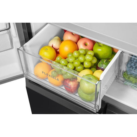 Toshiba GR - RF611WI - PGY(22) 4 Doors Fridge 530L Dual Inverter Black Glass | TBM Online