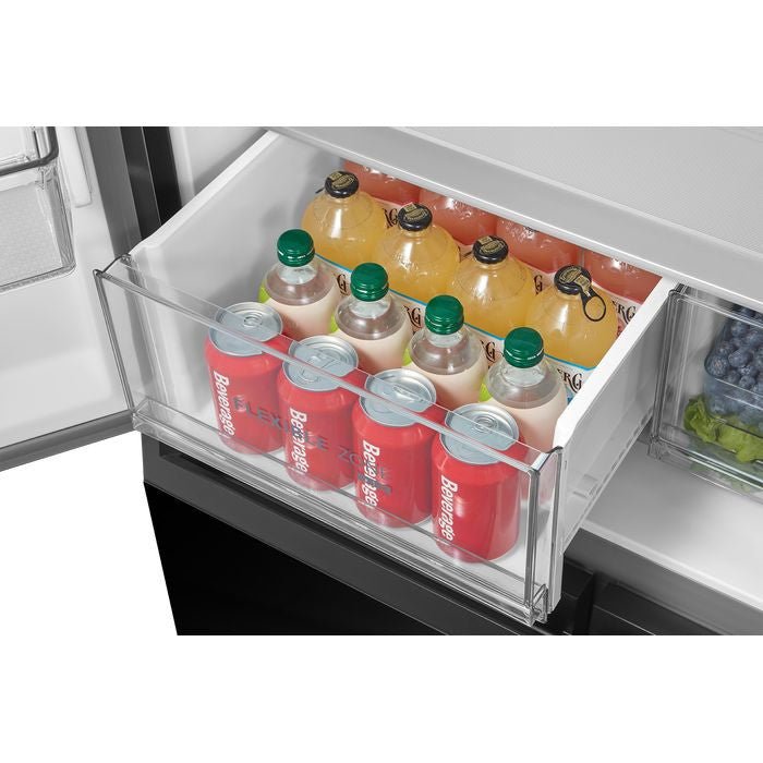 Toshiba GR - RF611WI - PGY(22) 4 Doors Fridge 530L Dual Inverter Black Glass | TBM Online