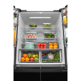 Toshiba GR - RF611WI - PGY(22) 4 Doors Fridge 530L Dual Inverter Black Glass | TBM Online